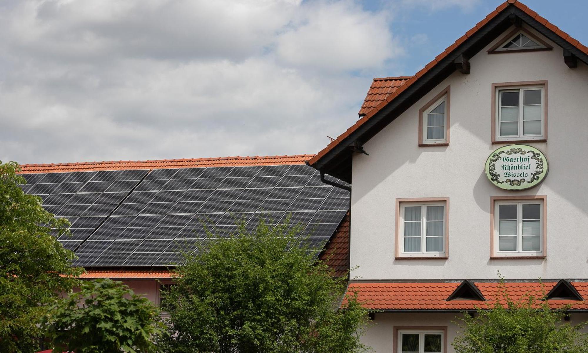 Landhaus Rhoenblick Kuenzell Exteriör bild
