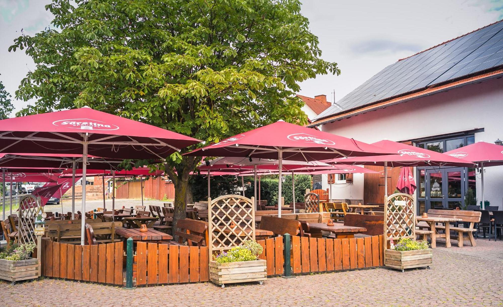 Landhaus Rhoenblick Kuenzell Exteriör bild